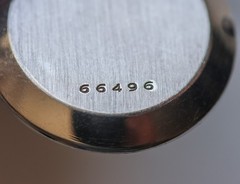 VINTAGE REX W.C. CO Stainless Steel 66496 Watch Case Back 29.0mm Snap-On Parts