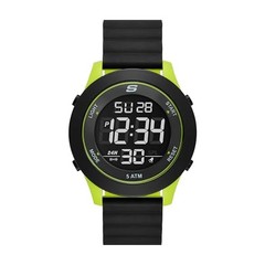 Skechers Men’s ROSENCRANS Digital Green Polycarbonate Watch SR5246