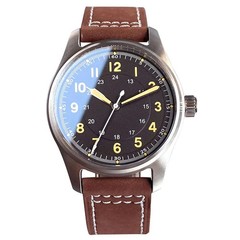 Tandorio 39mm Pilot Retro Automatic Mechanical Watch For Japan NH35/ Miyota 8215