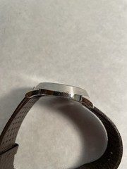 Mens Vintage Retro Diesel 10 Bar Watch Red White Blue