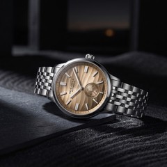 Seagull Natural Series Automatic Mechanical Watch 6180 Polaris Wave Dial 40mm