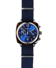 BRISTON Classic silver blue 510S9NN & other swatch