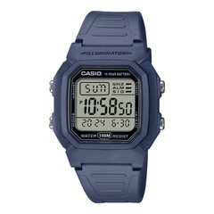 Casio W-800H-2AV Men’a Blue Digital Watch WR 100M LED Alarm Timer