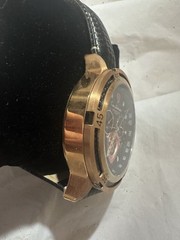 Tested NEW Tonino Lamborghini Herrenuhr Chronograph Rose Gold 3990-6 $2,564 G3