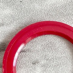 GUCCI Change Bezel Set 8 Color Rings Green Red Pink Orange Brown Bordeaux White