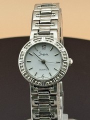 Sheffield Women’s Quartz Watch New Battery Industrial Elegance A+ Condition