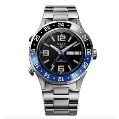 Ball Roadmaster Marine GMT Men’s Black Dial Automatic Watch DG3030B-S1CJ-BK