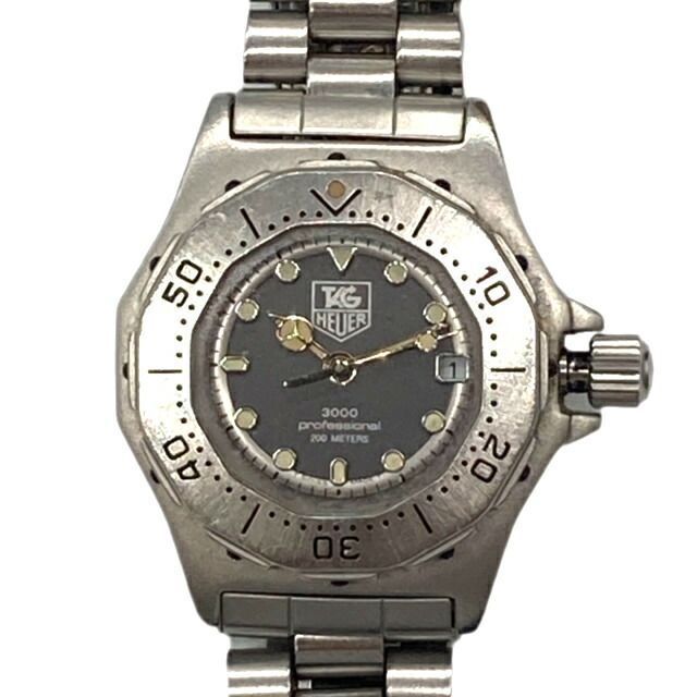 Tag Heuer Professional 3000 932.208 Quartz Black Dial Round Analog No BOX