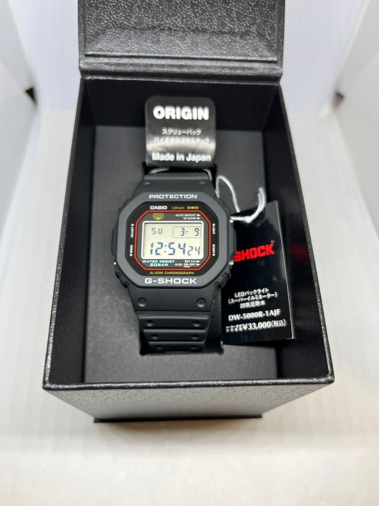 Brand new CASIO G SHOCK DW 5000R 1AJF first generation reissue model