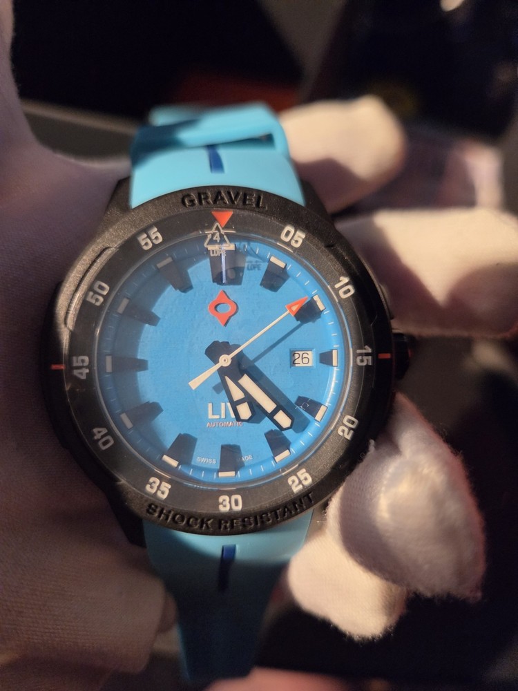 LIV Watches Gravel 001 Automatic (Ocean Blue)