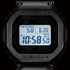 Casio G-Shock GMW-B5000D-1JF Full Metal Silver JDM Japan Watch