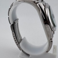 Vintage Tokyobay Japan Quartz Watch Unisex Silver Black Oval Analog New Battery