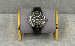 CHANEL J12 Diamond Watch Black Ceramic Woman’s 12 Diamonds! 38MM
