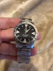 Zodiac ZO9215 Super Sea Wolf Skin Diver Automatic Stainless Steel Watch