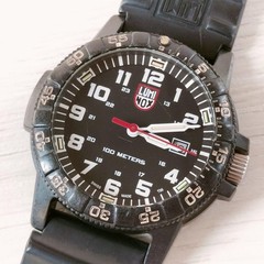 LUMINOX LEATHERBACK SEA TURTLE 0320 WATCH Glow Paint Degradation