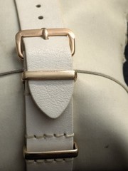 TIMEX Variety Rose Gold TW2T51200 Women’s Watch 7.8″ White Leather New Btry