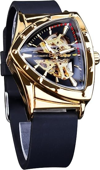 Relojes Esqueleto Para Hombre, Reloj Mecã¡nico Automã¡tico
