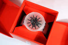 New Rare Swiss Swatch BIG BOLD BLACKINJELLY SemiTransparent Black 47MM SO27E101