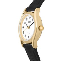 Casio Quartz Analog Womens Watch Leather Black Band New Original LTP-1094Q-7B1DR