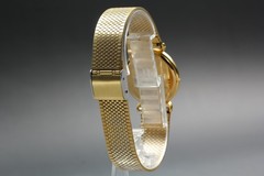 Vintage [N MINT+] Universal Geneve 541.313 Gold Roman Small Second Qz Mens Watch