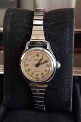 Vintage 1950s Welsbro Ladies Watch – 17J Swiss Mechanical – Technical Dial –