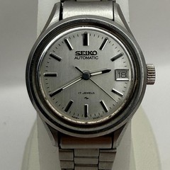 Seiko Ladies Vintage 17 Jewel Automatic Silver Dial 4205-0040