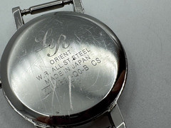 Ladies Orient LR UB91-Q0-B Silver Tone Quartz Watch Parts/Repair