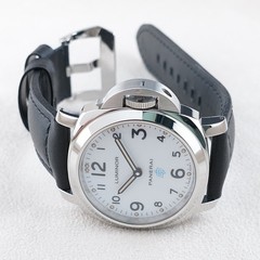Panerai Luminor PAM00630 White Dial 44mm —Warranty Card, Box, 3 Straps -FULL SET