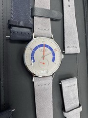 Nomos Autobahn Silver Dial Stainless Steel 41mm Automatic Movement Men’s Watch