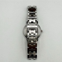 Hermes Clipper Watch, 3 Hands, Date, Pink Tone, Working Condition