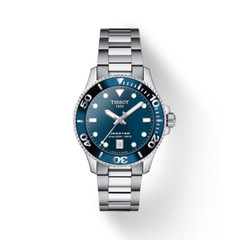 Tissot Seastar 1000 Quartz Blue Dial Ladies Watch T120.210.11.041.00