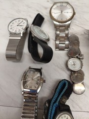 Mixed Lot Of Watches for Parts or Projects,6 Working 5 Not Working,sold As Seen