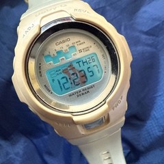 Casio Baby-G BG-1001PP EL Dog French Bulldog Quartz 38mm Resin Band Vintage