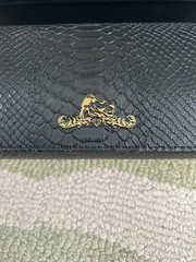 Unique Luxury 3 Watch Roll Snake Skin Design Luxury Wrist Watches Case Storage