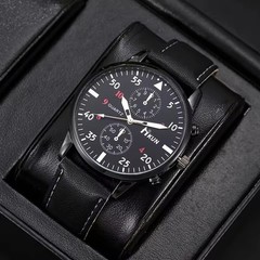 3piece Mens Gift Set Quartz Watch, Sunglasses Wallet Holiday Anniversary Present