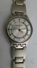 Vintage Swatch Skin Flattention AG 2003 Stainless Steel Watch New Battery