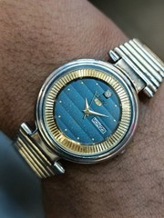 VINTAGE SEIKO 5 AUTOMATIC BLUE DIAL 2919-0260 JAPAN UNISEX ADULT WORKING