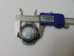 Timex 1440 Sports Men’s Indiglo Quarts Watch 842-T5K239 V9 -Works Great! No Band