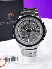 Chicane Men’s Watch S Silver Gray Japan Chrono New Model CH4256 Box with papers
