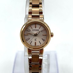 CITIZEN xC B036-T016600 Pink Gold Radio Solar Watch