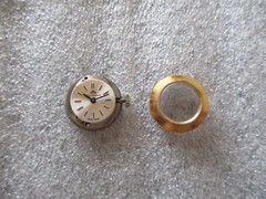 BUCHERER WOMENS INTERCHANGEABLE WATCH MANUAL-5 BANDS+3 RINGS-RUNS GREAT/ACCURATE
