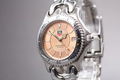 TAG Heuer S/el WG111D Professional 200M Pink Dial Quartz Men’s Watch Swiss Made
