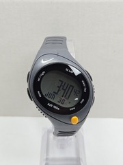 Nike Bowerman WR0080 Triax 10 Lap Digital Mens Watch 100M Gray Y2K New Battery