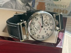 Regulator Watch Mechanical Wrist Russian Attack Aviation Men Pilot Fight Molniya