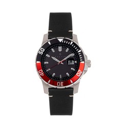 Nautis Dive Pro 200 Black & Red | Dial Wristwatch GL1909-C
