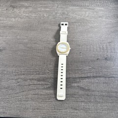 Nixon Watch Minimal The Time Teller P Polycarbonate Japan Quartz White Gold