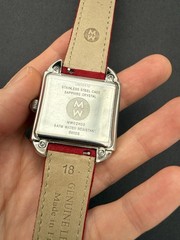 Rare Michele URBAN Mother Of Pearl Womens watch 3 Michele bands MW02H00