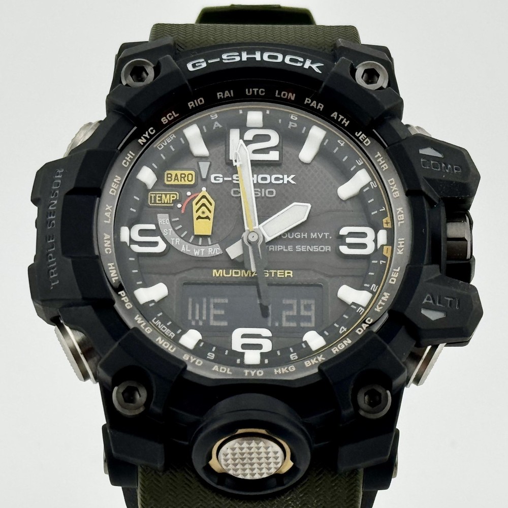 CASIO G-SHOCK MUDMASTER GWG-1000-1A3JF Solar Radio Controlled Men’s Quartz Watch