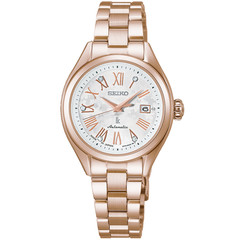 SEIKO LUKIA Grow HEA003J DAICHI MIURA Limited Automatic Pink Gold Watch 28.6mm