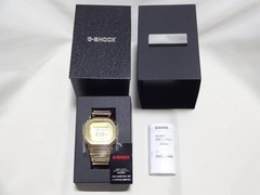 Brand New Casio G Shock GM 5600YMG 9JF Gold FINE METALLIC SERIES Wristwatch CASI